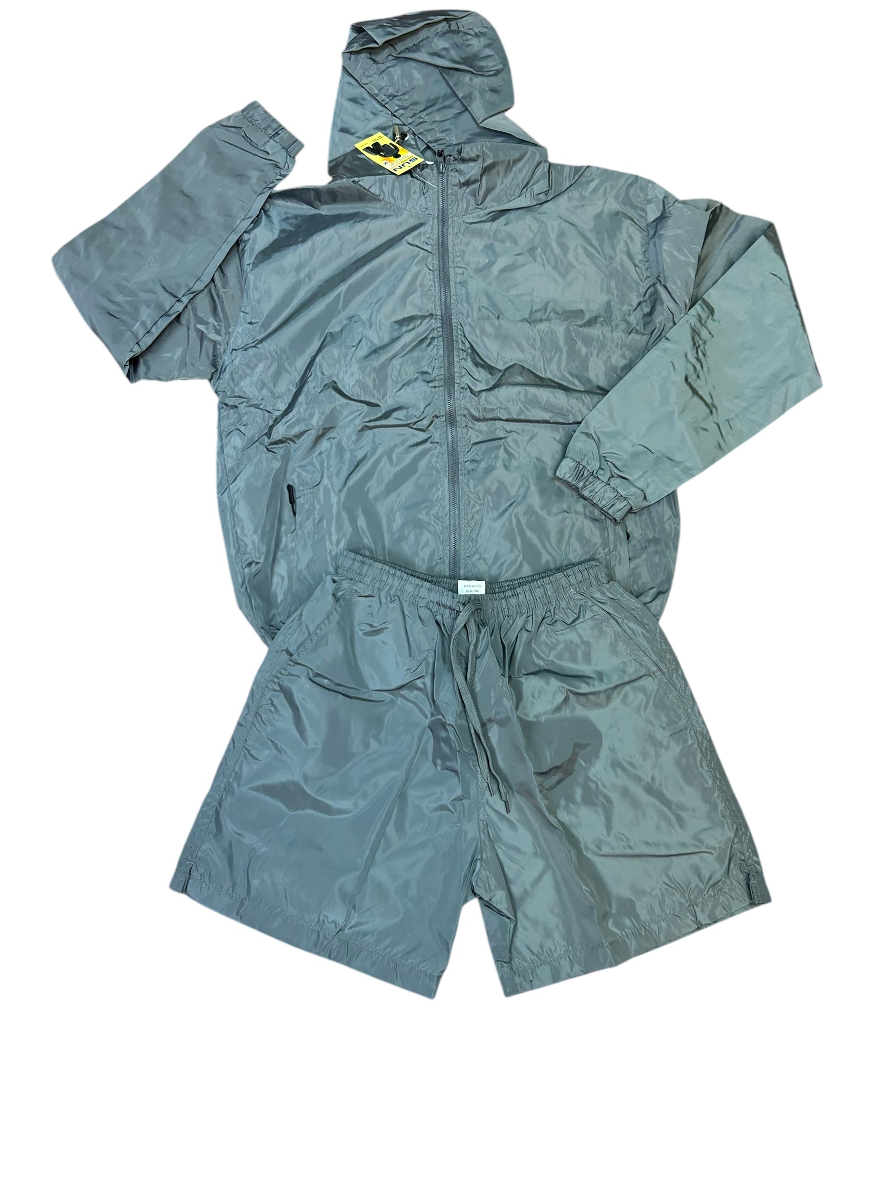 Windbreaker Jacket and Shorts Set