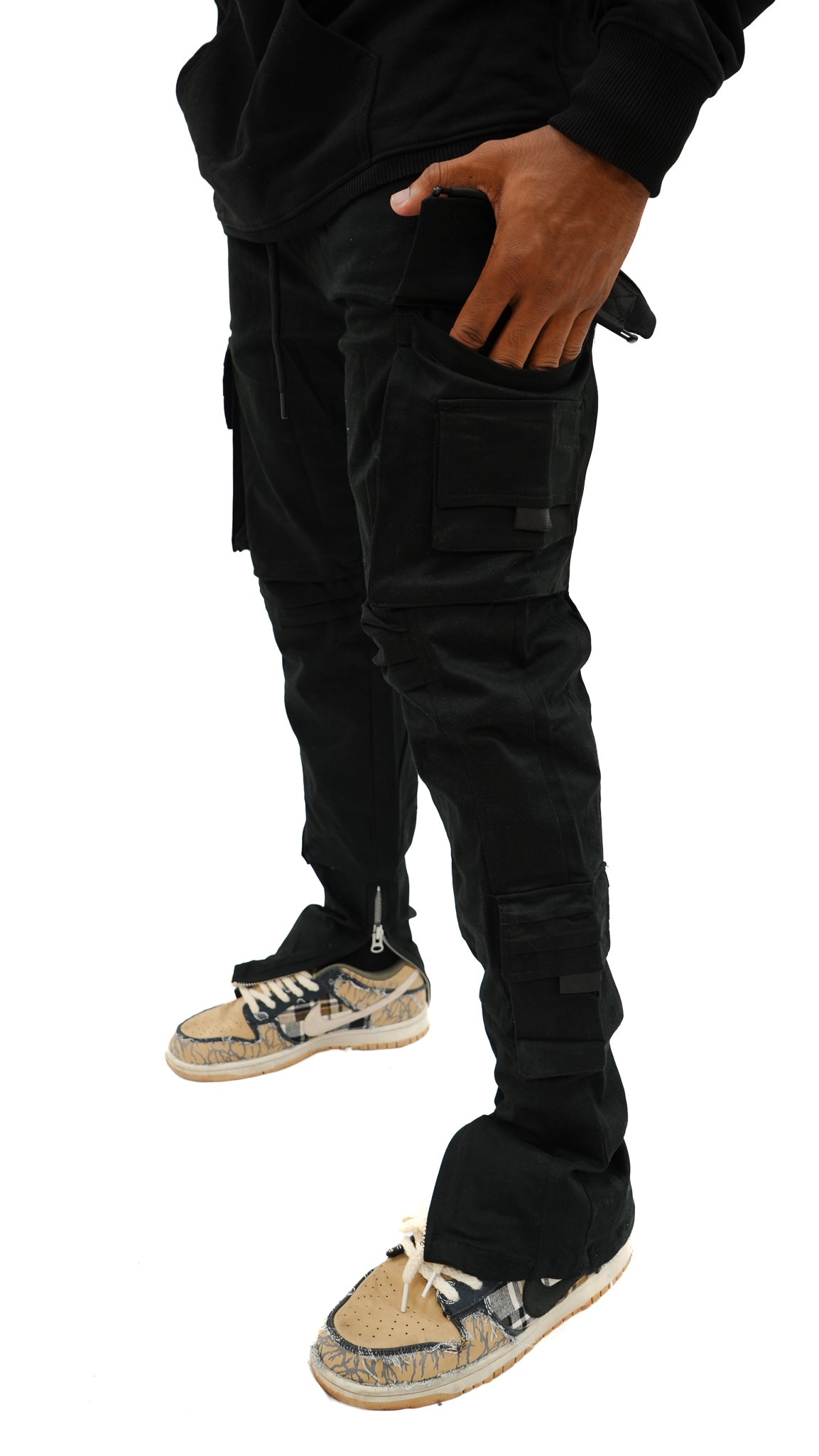 Black Cargo pants