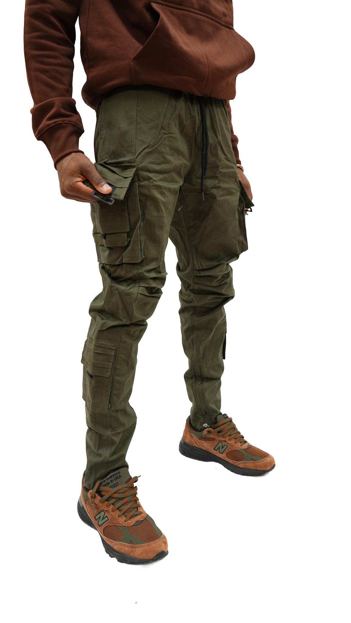 Olive Green Cargo Pants