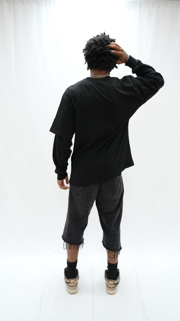 Heavy Tees with Thermal sleeves