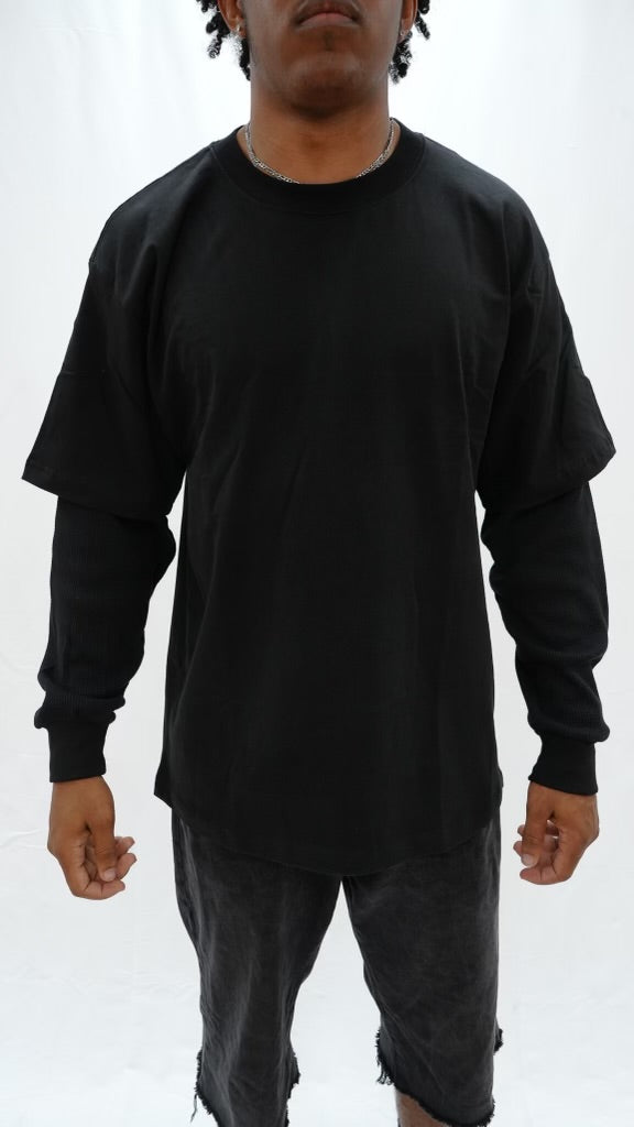 Heavy Tees with Thermal sleeves