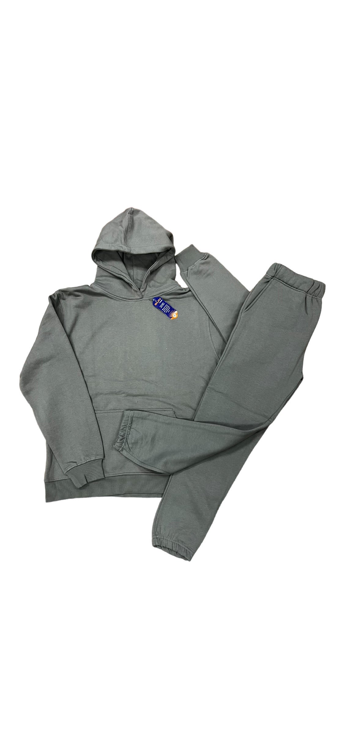 grey hoodie set